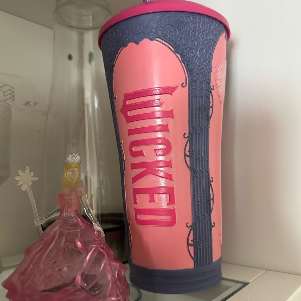 Pink and Purple Wicked Tumbler